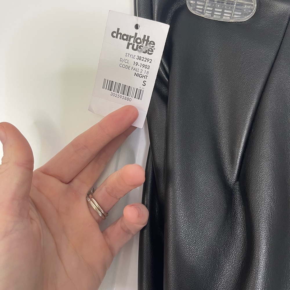 Faux leather leggings. Brand new